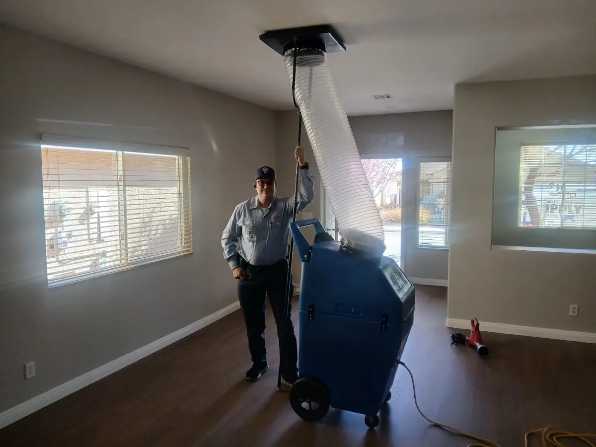 Professional Dryer Vent Cleaning work inside a Niagara home
